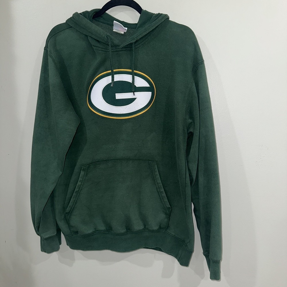 Green Bay Packers Majestic Hoodie Men's Size Medium NFL